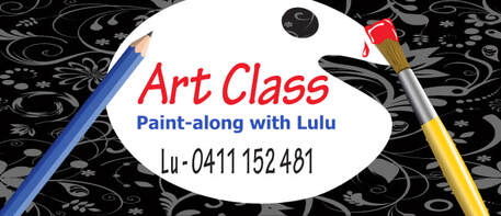 Painting Classes Melbourne. How to paint, step by step.